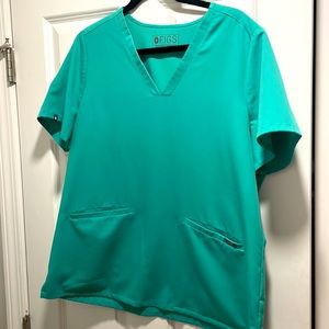 Figs-limited edition Surgical Green- Casma scrub top